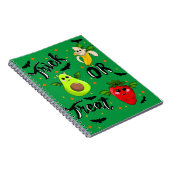 Früchte probieren oder behandeln notizblock (Rechte Seite)