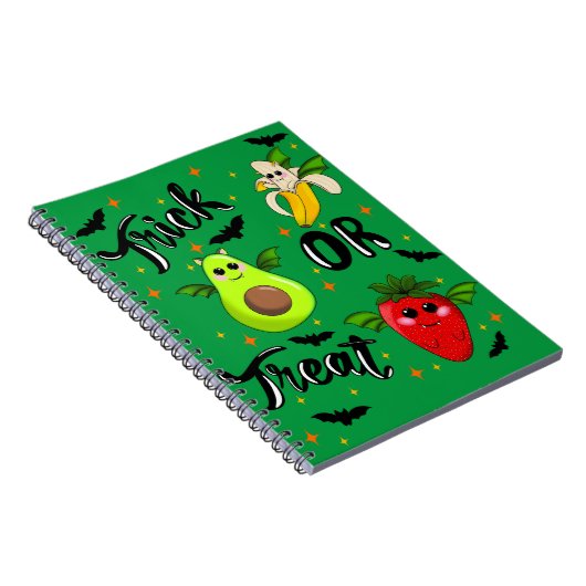 Früchte probieren oder behandeln notizblock (Rechte Seite)