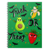 Früchte probieren oder behandeln notizblock (Vorderseite)