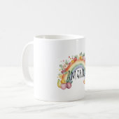 Früchte Regenbogen Kaffeetasse (Vorderseite Links)