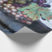 FRÜCHTE/ROTE WEISSE GRABEN UND FARBEN DER SAISON GESCHENKPAPIER (Ecke)