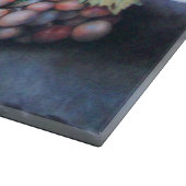 FRÜCHTE/ROTE WEISSE GRABEN UND FARBEN DER SAISON SCHNEIDEBRETT (Ecke)