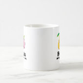 Früchte sind auch Menschen Kaffeetasse (Mittel)