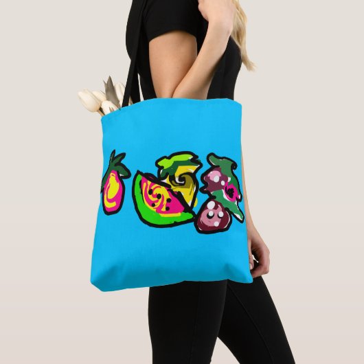 Früchte sind Kunst Spaß  Tasche (Von Nahem)