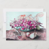 FRÜCHTE/STRAWBERRIEN UND ERBEN DER SAISON ANKÜNDIGUNG (Vorderseite)