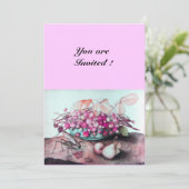 FRÜCHTE/STRAWBERRIEN UND ERBEN DER SAISON EINLADUNG (Stehend Vorderseite)