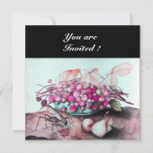 FRÜCHTE/STRAWBERRIEN UND ERBEN DER SAISON EINLADUNG (Vorderseite)