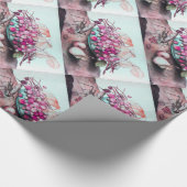 FRÜCHTE/STRAWBERRIEN UND ERBEN DER SAISON GESCHENKPAPIER (Ecke)