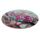 FRÜCHTE/STRAWBERRIEN UND ERBEN DER SAISON SCHNEIDEBRETT (Ecke)