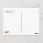 Früchte Thema Geburtstag Einladung Postkarte (Rückseite)