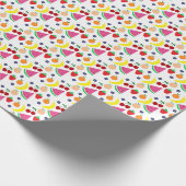 Früchte Two-tti Frutti 2. Geburtstag Geschenkpapier (Ecke)