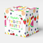 Früchte Two-tti Frutti 2. Geburtstag Geschenkschachtel (Vorderseite)