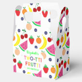 Früchte Two-tti Frutti 2. Geburtstag Geschenkschachtel (Geöffnet)