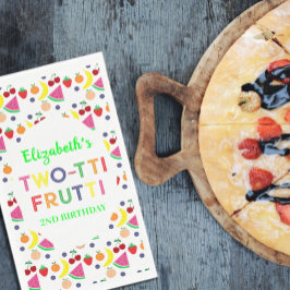 Früchte Two-tti Frutti 2. Geburtstag Servietten