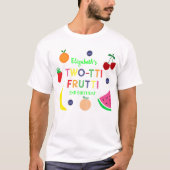 Früchte Two-tti Frutti 2. Geburtstag T-Shirt (Vorderseite)