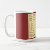 Früchte u. Geschenke der Heiliger Geist Tasse (Links)