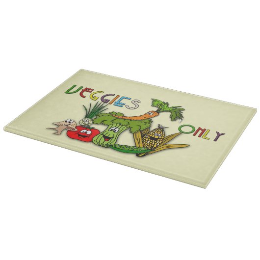 Früchte u. Veggies Schneidebrett (Ecke)