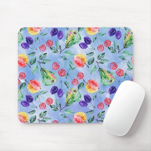 Früchte und Beeren. Mousepad (Mit Mouse)
