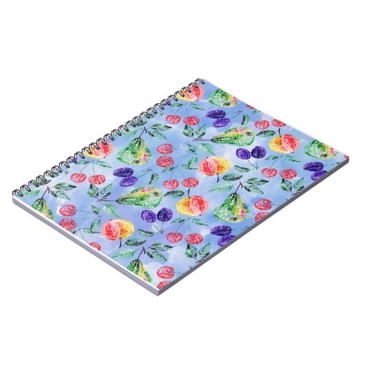 Früchte und Beeren. Notizblock (Linke Seite)