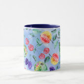 Früchte und Beeren. Tasse (Zentrum)