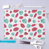 Früchte und Blätter im Sommer Seidenpapier (Handwerk)