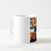 Früchte und Blumen Kaffeetasse (Vorderseite Links)