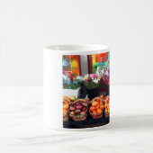 Früchte und Blumen Kaffeetasse (Mittel)