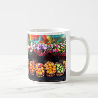 Früchte und Blumen Kaffeetasse