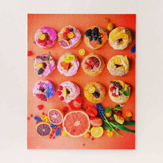 Früchte und duftende Konfitüren Puzzle (Vertikal)