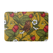 Früchte und Erdbeeren auf Mustrard Badematte (Vorderseite)