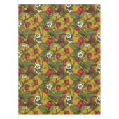 Früchte und Erdbeeren auf Mustrard Tischdecke (Vorderseite)