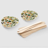 Früchte und Gemüse Keramikfliese Fächer (Non-assembled)