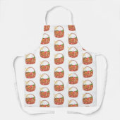Früchte und Veggie-Körbe niedliche Schürze (Vorderseite)