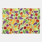 Früchte und Veggies Küchentücher (Horizontal)