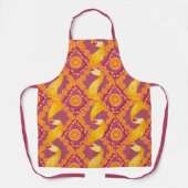 Früchte und Zitronenschale rosa Apron Schürze (Vorderseite)