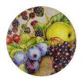 Früchte von der Hedgerow-Kunstmalerei Schneidebrett (Vorderseite)