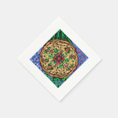 Früchte von Israel Napkins Serviette (Ecke)