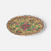 Früchte von Israel-Teller Pappteller (Schrägansicht)