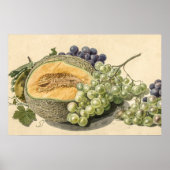 Früchte von Michiel van Huysum Poster (Vorne)