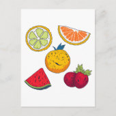 Früchte von Nico Postkarte (Vorderseite)