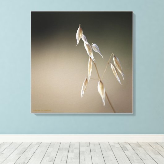 Früchte Wildziegel Leinwanddruck (Insitu (Holzboden))