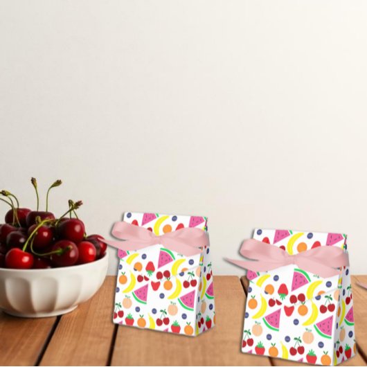 Früchte Zwei-tti Frutti 2. Geburtstag Geschenkschachtel