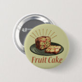 Früchtebrot Früchte Kuchen Button (Vorne & Hinten)