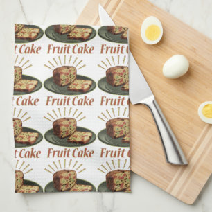 Früchtebrot Früchte Kuchen Küchentuch