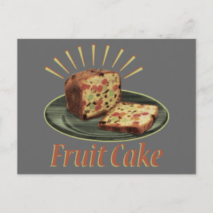 Früchtebrot Früchte Kuchen Postkarte