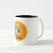 Früchtefreunde Zweifarbige Tasse (VorderseiteRechts)