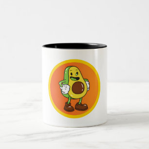 Früchtefreunde Zweifarbige Tasse