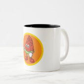 Früchtefreunde Zweifarbige Tasse (VorderseiteRechts)
