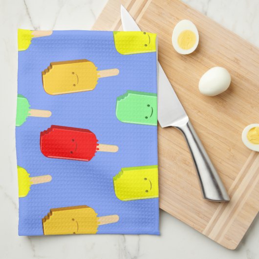 Fruchteis-Pop-Muster Geschirrtuch (Viertel Falte)
