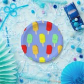 Fruchteis-Pop-Muster Pappteller (Party)